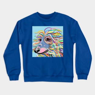 Colorful Afghan Hound Crewneck Sweatshirt